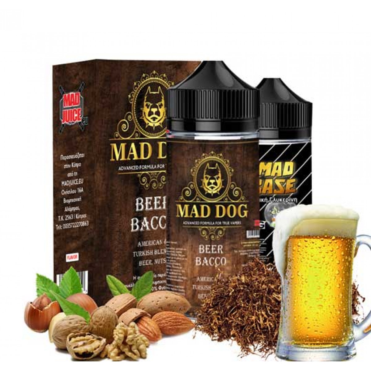 Mad Juice Beer Bacco Flavorshot 12ml/60ml